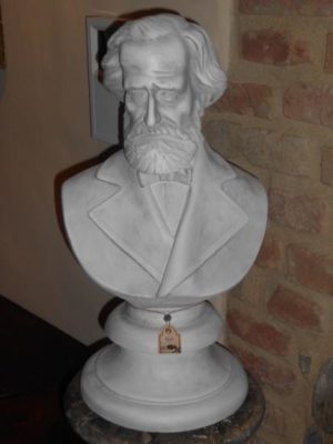 Mezzo Busto in Gesso Garibaldi