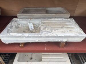 Acquaio in Marmo con Scolapiatti