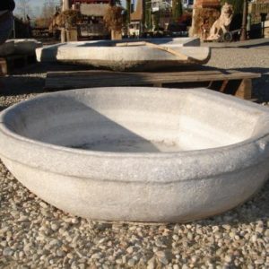 Lavabo Stondato in Marmo