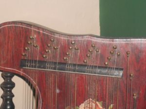 Strumento Musicale Svizzero (Zither) Epoca 800