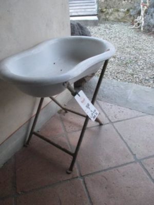 Bidet da bambino in metallo smaltato