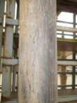 Colonne in Legno con Base in Pietra