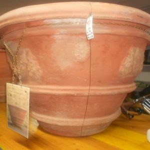 Conca in Terracotta Antica, Epoca Metà 700