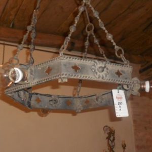 Lampadario in Ferro