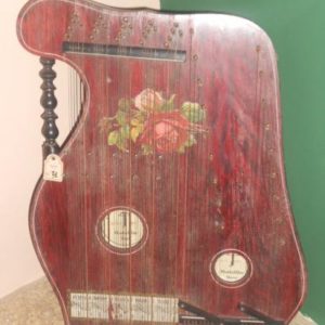 Strumento Musicale Svizzero (Zither) Epoca 800