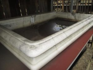 Lavabo Gigante in Marmo Bianco Carrara