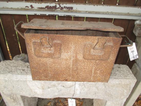 Cassetta porta munizioni in ferro