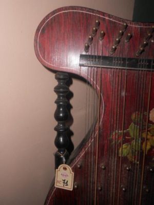 Strumento Musicale Svizzero (Zither) Epoca 800