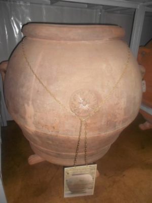 Orcio in Terracotta Antico, Periodo Metà  800