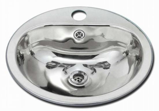 Lavabo fatto a mano in Acciaio Inox (Serie Lavabo)