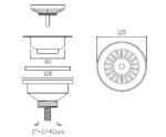 Piletta Basket (Serie Accessori)