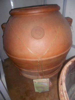 Orcio in Terracotta Antico, Periodo Metà  800