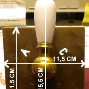 Rubinetto per Gas Artigianale da Incasso (Serie Leonardo)