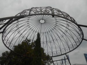 Gazebo in ferro