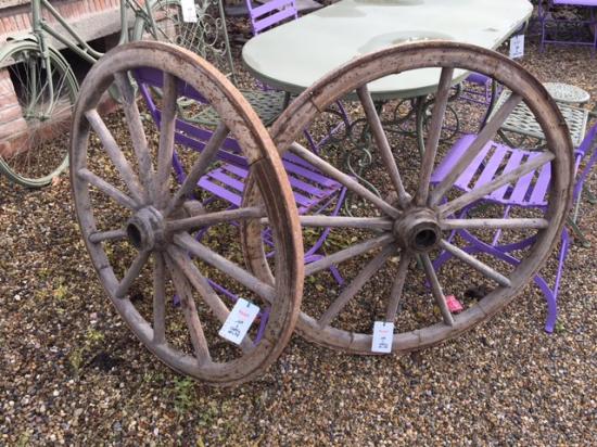 Coppia ruota da carro