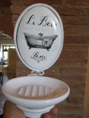 Portasapone in Ceramica 'Le Bain'