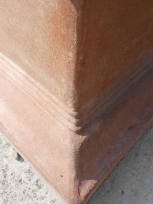 Base in Terracotta Piccola Invecchiata