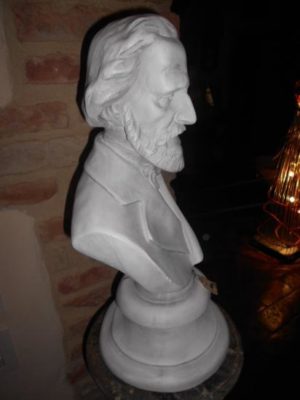 Mezzo Busto in Gesso Garibaldi