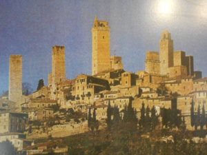 Targa in Latta San Gimignano