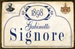 Targa 1898 Gabinetto Signore