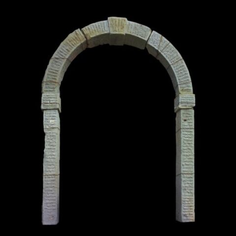 Portale in Pietra Serena Rigata