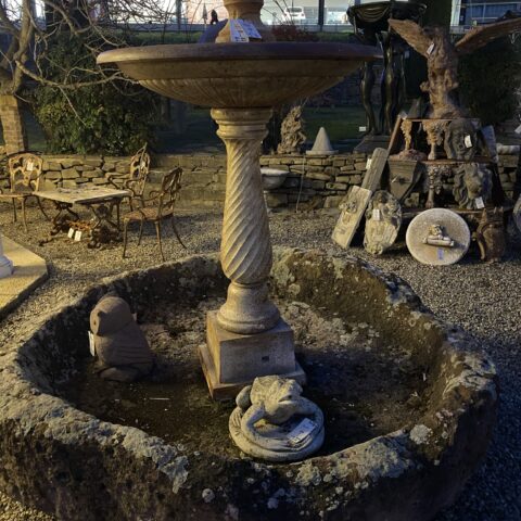 Vasca piatto in pietra