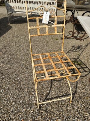 Poltroncine in Ferro Intrecciate