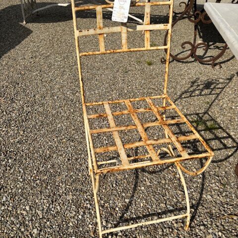 Poltroncine in Ferro Intrecciate