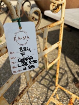 Poltroncine in Ferro Intrecciate