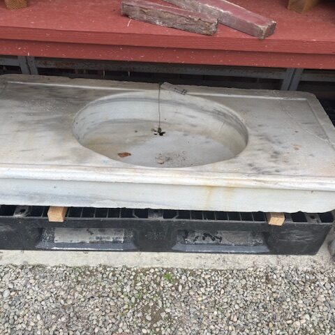 Lavandino in Marmo Rettangolare