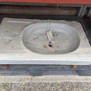 Lavandino in Marmo rifinito a sinistra