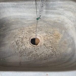 lavandino con scolapiatti