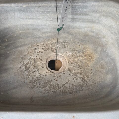 lavandino con scolapiatti