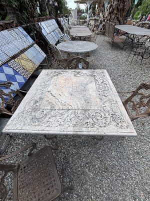 Piano per Tavolo in Travertino 'Gran Sasso'