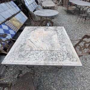 Piano per Tavolo in Travertino 'Gran Sasso'