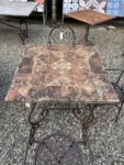 Tavolo Quadrato in Cotto