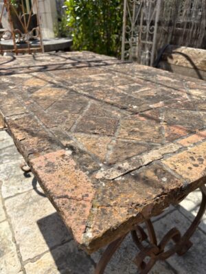 Tavolo Rettangolare in Cotto