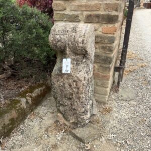 Paracarro in Travertino