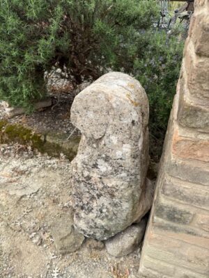 Paracarro in Travertino