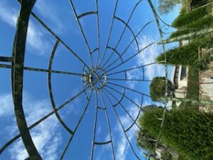 Gazebo della Corona Britannica verde