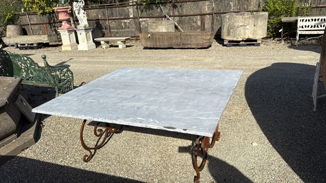 Piano per Tavolo in Marmo Marquinia