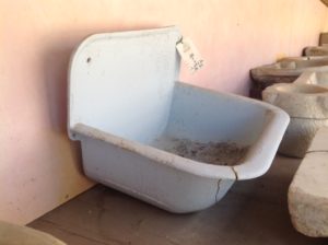 Toilette in Ferro