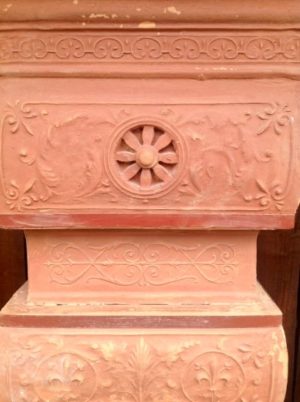 Stufa in Terracotta