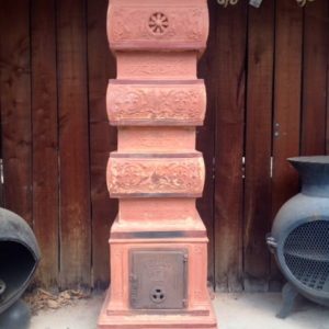 Stufa in Terracotta