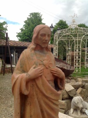 Statuetta di Gesù in Terracotta