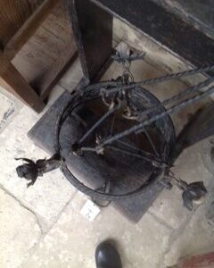 lampadario elettrificato