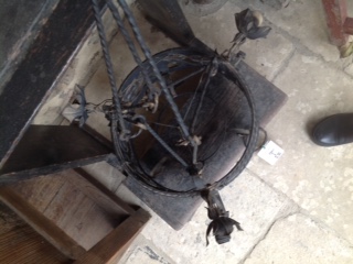 lampadario elettrificato