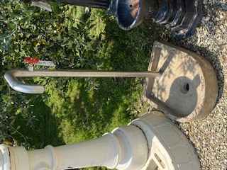 Fontanella Sauro con canna in acciaio