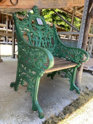 Coppia di poltroncine Reali in ghisa e ferro