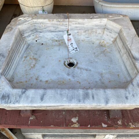 Lavabo in Marmo Squadrato